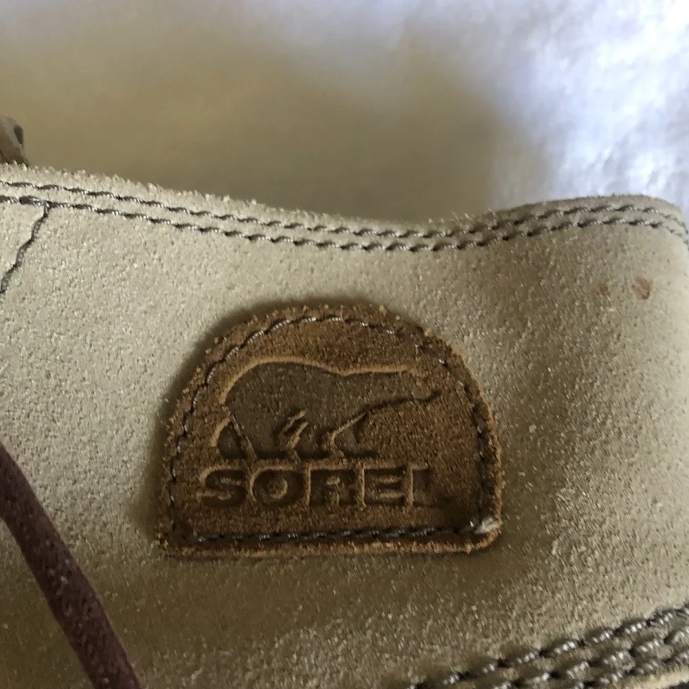 Sorel Men’s Two-Tone Suede Chukka Boots in Brown and Beige